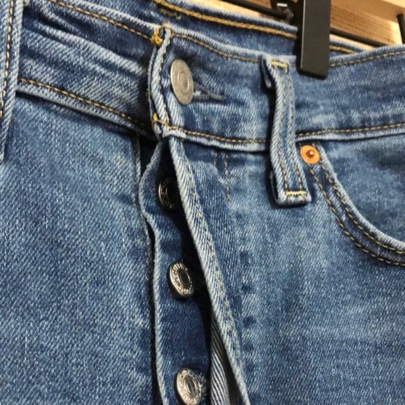 Levi's Blue Women's Ribcage Bootcut Jeans size 26 - Picture 4 of 10